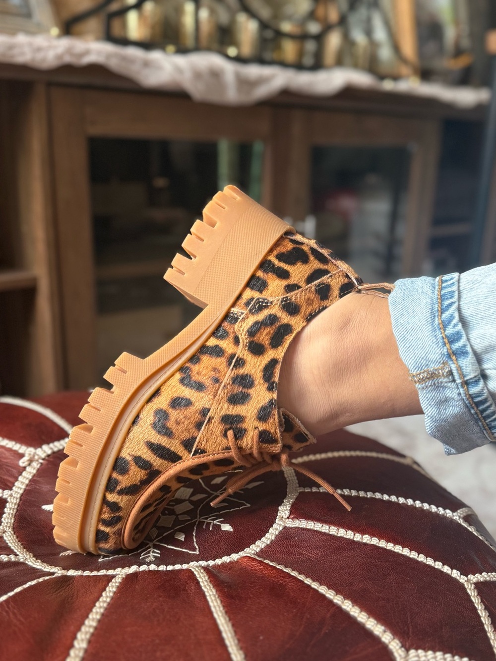 DOLCE VITA Leopard leather loafers Shoes COMFORTABLE everyday shoes